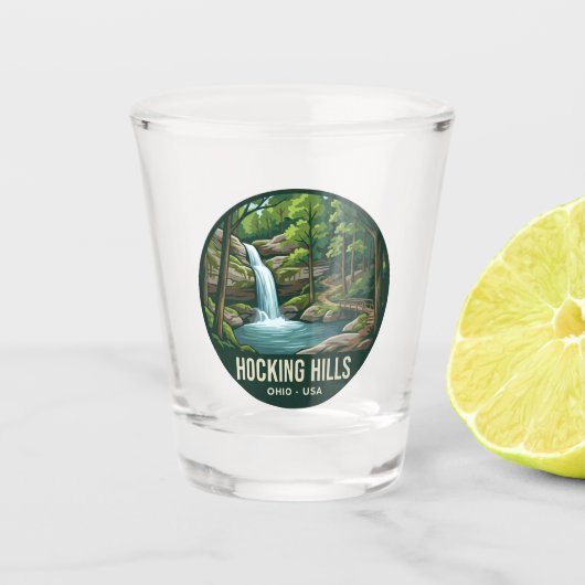 Verre A Shot Hocking Hills USA (Devant)