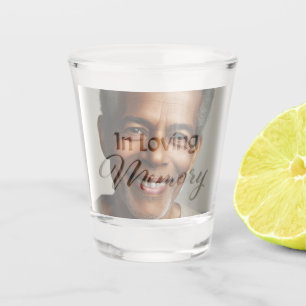 Verre A Shot Hommage Commémoratif Personnalisé - In Love Memory