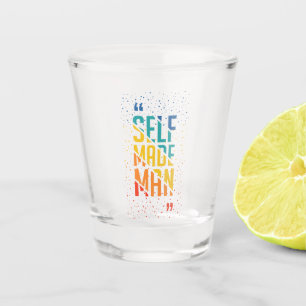 Verre A Shot Homme auto-fabriqué - LGBTQ+ Trans Pride