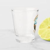 Verre A Shot Honeymoon Island State Park Retro perturbé (Gauche)