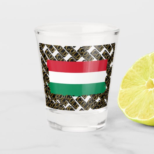 VERRE A SHOT HONGRIE (Devant)