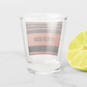 Verre A Shot Hoops Bracket Challenge Gagnant Shot Glass (Dos)