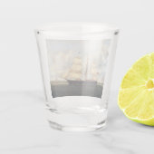 Verre A Shot Horatio navire Clipper 19e siècle (Dos)