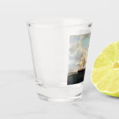 Verre A Shot Horatio navire Clipper 19e siècle (Gauche)