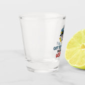 Verre A Shot Hors de mon chemin, je vais au golf (Gauche)