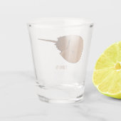 Verre A Shot Horseshoe crab (Dos)