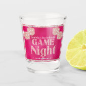 Verre A Shot Hot Rose Parties scintillant Dice Dice Dames Jeu N (Devant)
