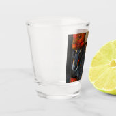 Verre A Shot Hound afghan (Gauche)