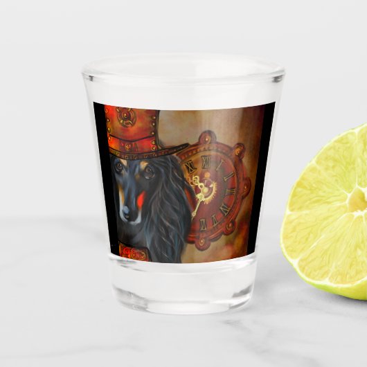 Verre A Shot Hound afghan (Devant)