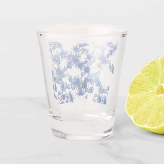 Verre A Shot Hydrangea (BGC transparent) (Dos)