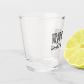 Verre A Shot Hygiéniste dentaire | RDH Dentist Léopard dents ca (Gauche)