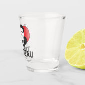 Verre A Shot I coeur Trudeau (Droite)