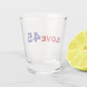 Verre A Shot I Love 45 (Dos)