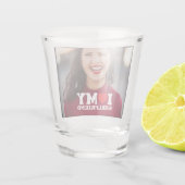 Verre A Shot I Love My Girlfriend Photo personnalisée (Dos)