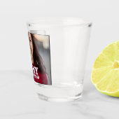 Verre A Shot I Love My Girlfriend Photo personnalisée (Droite)