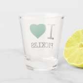 VERRE A SHOT I LOVE PICKLES (Dos)
