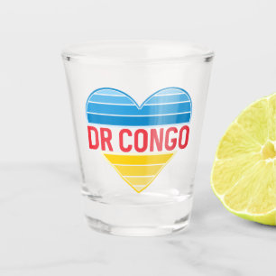 Verre A Shot I Love RD Congo, Congo-Kinshasa Coeur