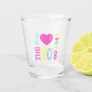 Verre A Shot I Love the 80s Disco Costume