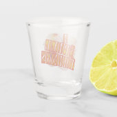 Verre A Shot I Spill Things shot glass (Dos)