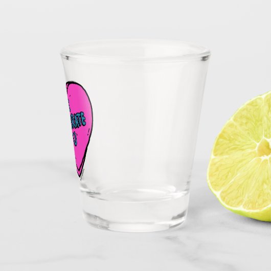 Verre A Shot I Tolérate (Droite)