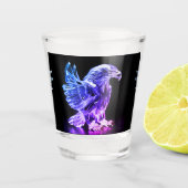 Verre A Shot icône puissante de l'aigle de cristal, (Devant)