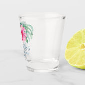 Verre A Shot Idée de cadeau de fête tropicale pour enterrement  (Droite)