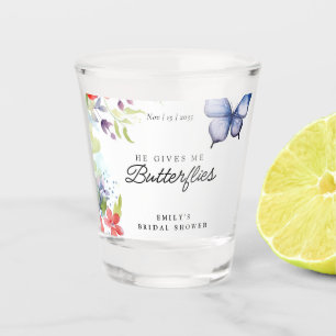 Verre A Shot Il Me Donne Des Papillons Mariage Shower