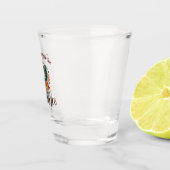 VERRE A SHOT IL N'Y A PAS DE TEMPS POUR ROMANCE (Droite)