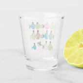 Verre A Shot Il pesce che amava l'uccellino (Dos)