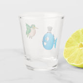 Verre A Shot Il pesce che amava l'uccellino (Dos)