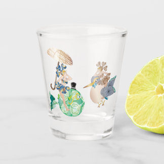 Verre A Shot Il pesce che amava l'uccellino