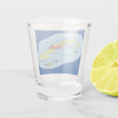 Verre A Shot Île de cuba (Dos)
