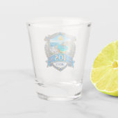 Verre A Shot Île d'ios Grèce (Dos)
