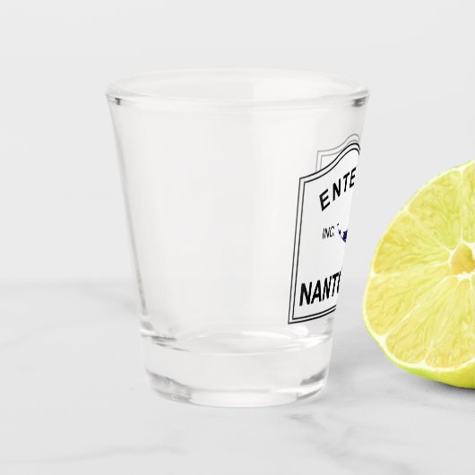 Verre A Shot Île entrante de Nantucket (Gauche)