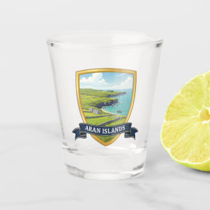 Verre A Shot Iles d'Aran Irlande Voyage