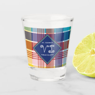 Verre A Shot Îles Vierges américaines St. Thomas USVI Madras Ca