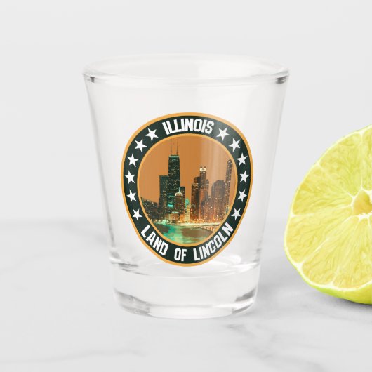 Verre A Shot Illinois (Devant)