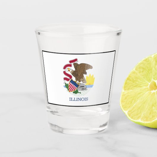 Verre A Shot Illinois (Devant)