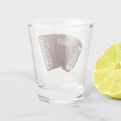 Verre A Shot Illustration d'accordion (Dos)