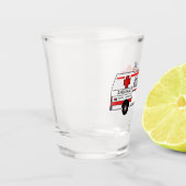 Verre A Shot Illustration d'ambulance (Gauche)