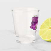 Verre A Shot Illustration d'aubergine (Gauche)