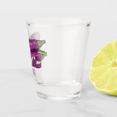 Verre A Shot Illustration d'aubergine (Droite)