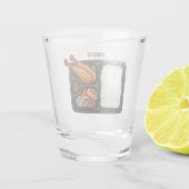 Verre A Shot Illustration de Bento (Dos)