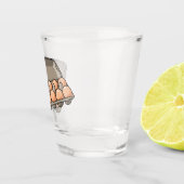 Verre A Shot Illustration de carton d'oeufs (Droite)