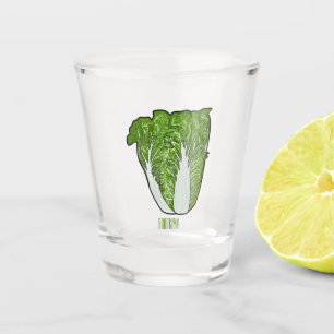 Verre A Shot Illustration de chou chinois