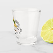 Verre A Shot Illustration de citron cheesecake (Droite)