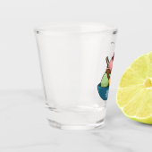 Verre A Shot Illustration de crème glacée (Gauche)