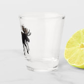 Verre A Shot Illustration de dessin sur l'orignal (Droite)