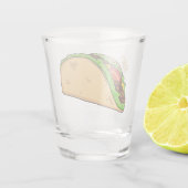Verre A Shot Illustration de dessin sur Taco (Dos)