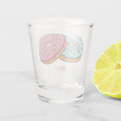 Verre A Shot Illustration de Donut (Dos)